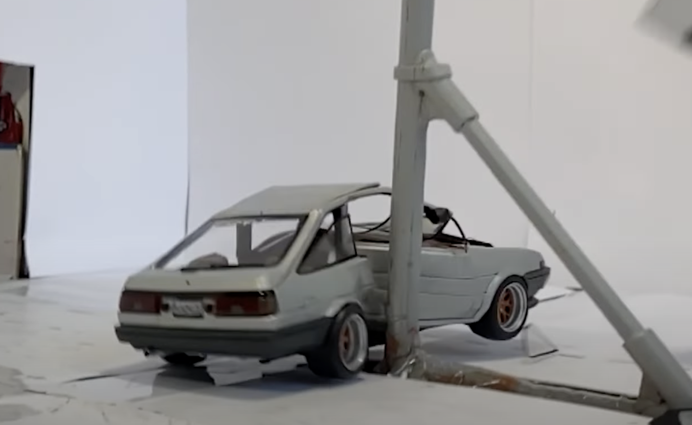 Watch An F1 Car Race A MotoGP Bike, WRC And WRX Cars, And A Van